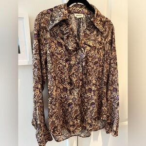 Zadig & Voltaire patterned blouse- size S
